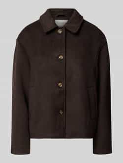 NEO NOIR Wollen jack met platte kraag model 'Hamra'