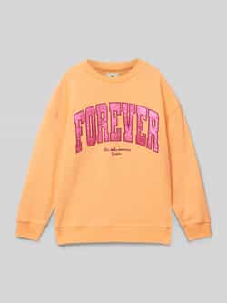 Garcia Sweatshirt met frontprint voor meisjes