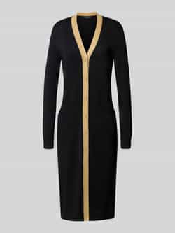 Lauren Ralph Lauren Gebreide lange jas met V-hals