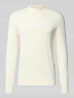 Antony Morato Wit Effen Gebreid Lange Mouwen Mannen White Heren