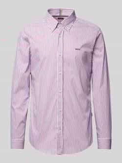 Boss Slim fit zakelijk overhemd met labelstitching model 'Roan'