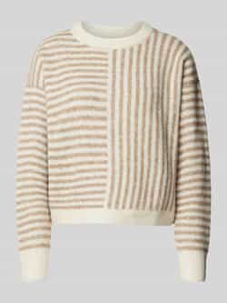 Vero Moda Regular fit gebreide pullover met streepmotief model 'URANUS'