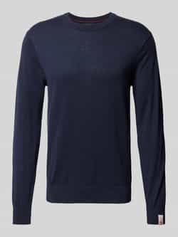 Scotch & Soda Gebreide pullover met labeldetail