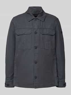 S.Oliver RED LABEL Regular fit overhemdjack in Utility-look