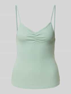 Only Slim fit top met bandjes van puur katoen model 'CARLOTTA'