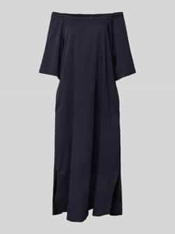 Smith and Soul Midi-jurk met carmenhals model 'CARMEN'