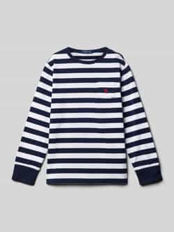 Polo Ralph Lauren Teens Shirt met lange mouwen en logostitching