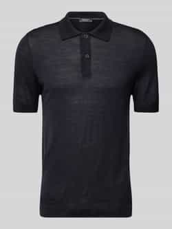 Maerz muenchen Regular fit poloshirt met ribboorden