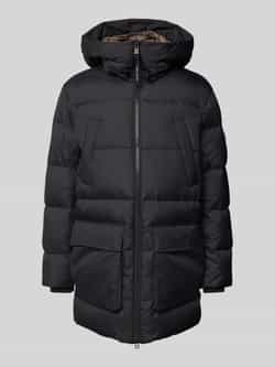 Marc O'Polo Winterjack met capuchon en veel details
