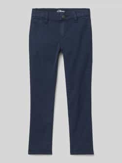 s.Oliver RED LABEL Slim fit chino met smalle pijpen model 'BRAD'