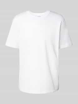 Carhartt Work In Progress T-shirt met geribde ronde hals