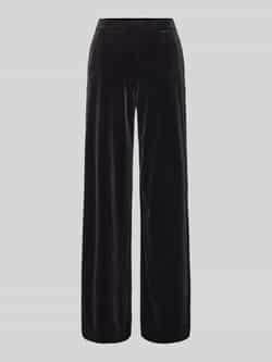 Christian Berg Woman Wide fit stoffen broek met elastische band