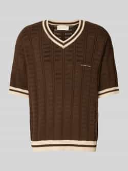 ANOTHER COTTON LAB Gebreide pullover met ribboorden