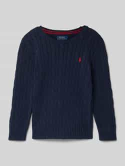 Polo Ralph Lauren Kids Gebreide pullover met logostitching