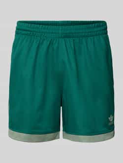 Adidas Originals Relaxed fit korte broek met labelstitching model 'Mockeylet'