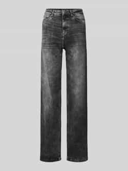 Only Wide fit high waist jeans met studs aan de randen van de zakken model 'MADISON BLUSH'