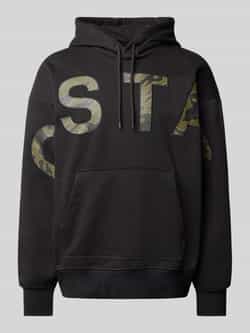 G-Star Raw Hoodie met labelpatches model 'Embro'