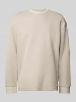 Hugo Blue Gebreide pullover met opstaande kraag
