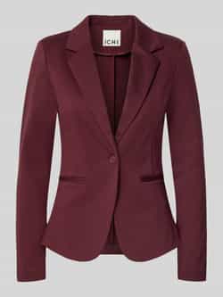 Ichi Slim fit blazer met paspelzakken model 'KATE'