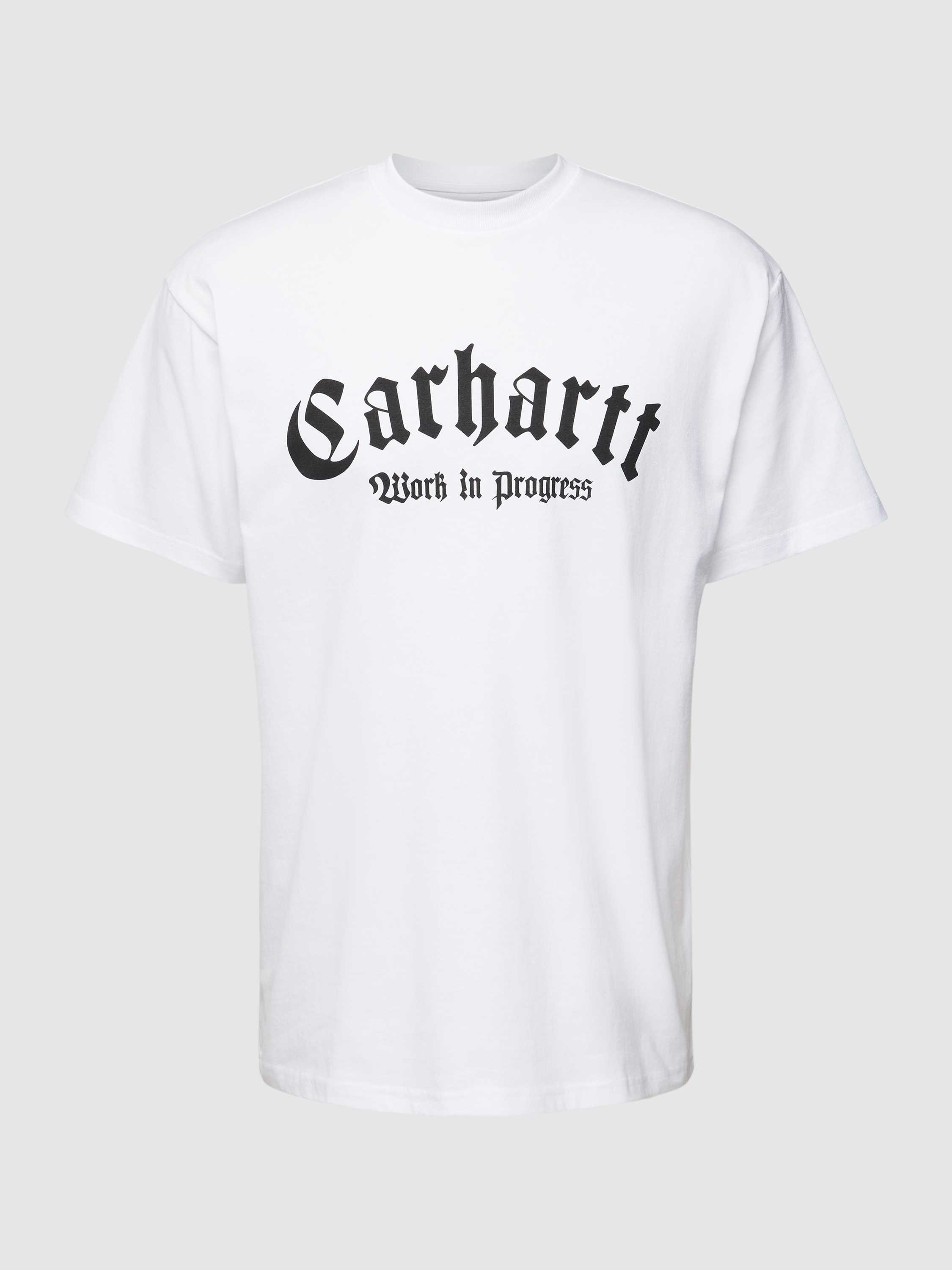 Carhartt WIP Shortsleeve Onyx T-shirt T-shirts Heren White black maat: L beschikbare maaten:S M L XL