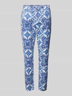 Angels Slim fit stoffen broek met verkort model 'ORNELLA'