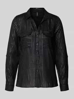Vero Moda Regular fit overhemdblouse van viscosemix model 'BUMPY'