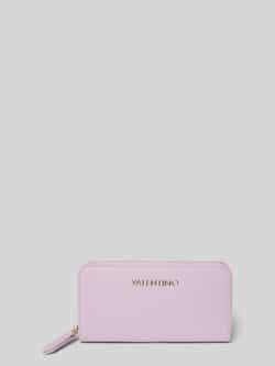 VALENTINO BAGS Portemonnee met labelapplicatie model 'ZERO RE'