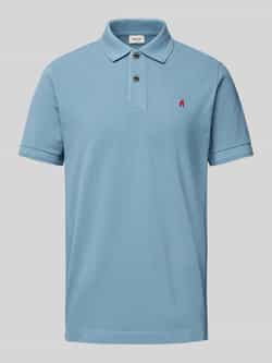 Replay Regular fit poloshirt met logostitching