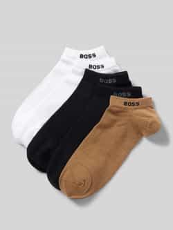 BOSS Sneakersokken 5P AS Uni CC met -label (set 5 paar)