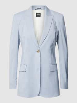 Boss Blazer met rasterruit model 'Jacketa'