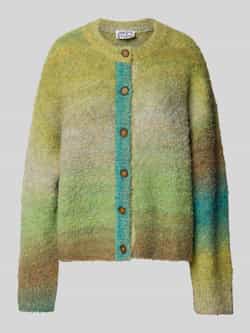 Jake*s Studio Woman Loose fit gebreid vest met wol-aandeel