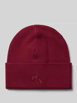 CK Calvin Klein Beanie van viscosemix met logostitching