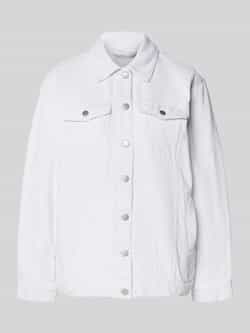 Vila Jeansjack met borstzakken model 'MEY'