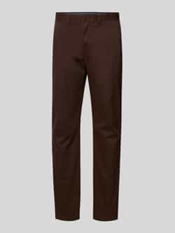 Tommy Hilfiger Straight leg chino van katoenmix model 'DENTON'