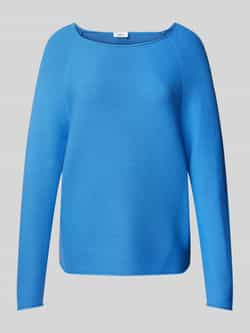 s.Oliver RED LABEL Regular fit gebreide pullover van katoenmix met raglanmouwen