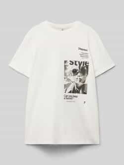 Only Regular fit T-shirt van puur katoen model 'PERNILLE'