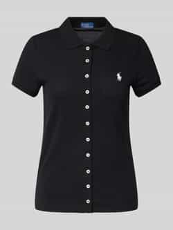 Polo Ralph Lauren Zwarte T-shirt voor vrouwen Black Dames