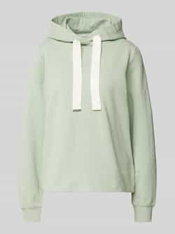 Marc O'Polo Relaxed fit hoodie van puur katoen met gepeacht oppervlak