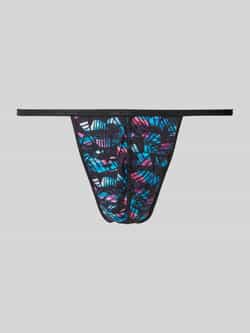 HOM String met elastische band met label model 'Black Rock'