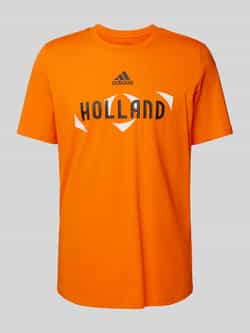 ADIDAS SPORTSWEAR T-shirt met labelprint model 'HOLLAND'