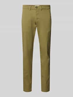 Selected Homme Slim fit chino van katoenmix model 'NEW MILES'