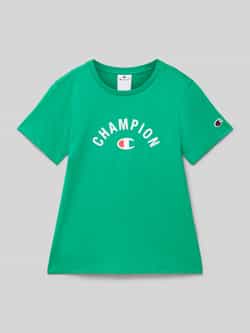 Champion T-shirt met labelprint
