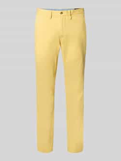 Polo Ralph Lauren Regular fit chino met knoop- en ritssluiting