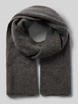 Selected Femme Grijze Gebreide Sjaal voor Winterse Uitjes Gray Dames