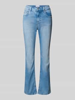 Angels Flared fit jeans met logopatch model 'Leni'