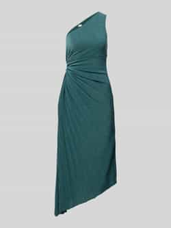 Vera Mont Asymmetrische Geplooide Jurk Green Dames