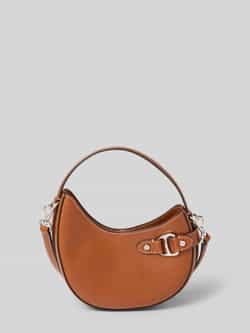 Lauren Ralph Lauren Handtas van runderleer met draagband en schouderband