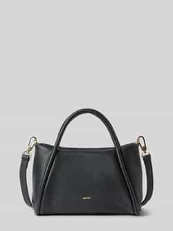Abro Leren handtas met labelapplicatie model 'WILLOW'