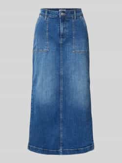 B.Young Jeansrok met steekzakken opzij model 'Komma'