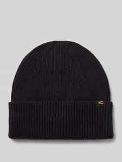Camel active Beanie met labeldetail